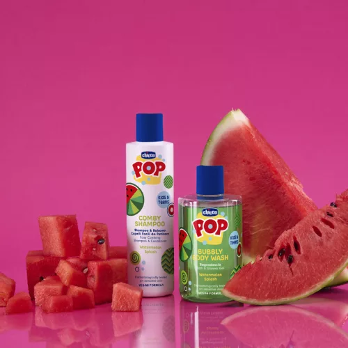 POP dinnyés tusfürdő 300 ML gyerekek és tinik részére - Chicco
