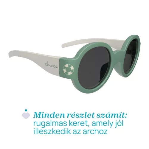 Napszemüveg 0m+ füstös lencsék UVA-UVB magas védelem - Chicco