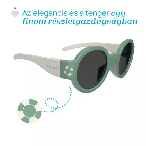 Napszemüveg 0m+ füstös lencsék UVA-UVB magas védelem - Chicco
