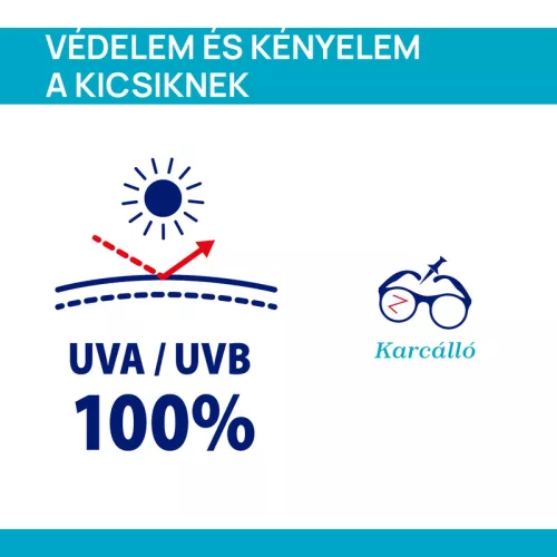 Napszemüveg 36m+Cream tükörlencsék UVA-UVB magas védelem - Chicco