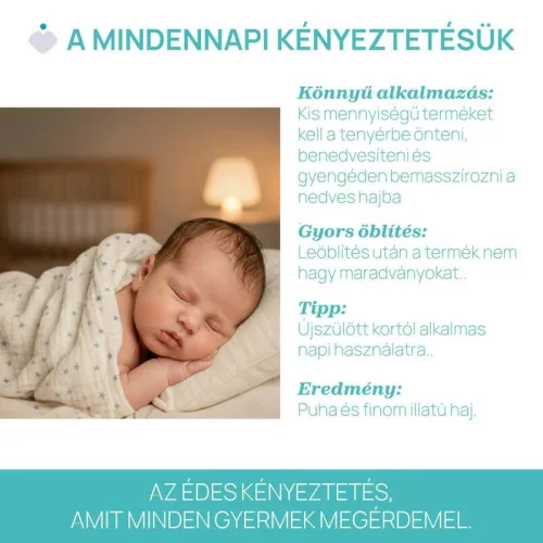 Kamillás sampon 500 ml Baby Moments kamilla-kivonattal - Chicco