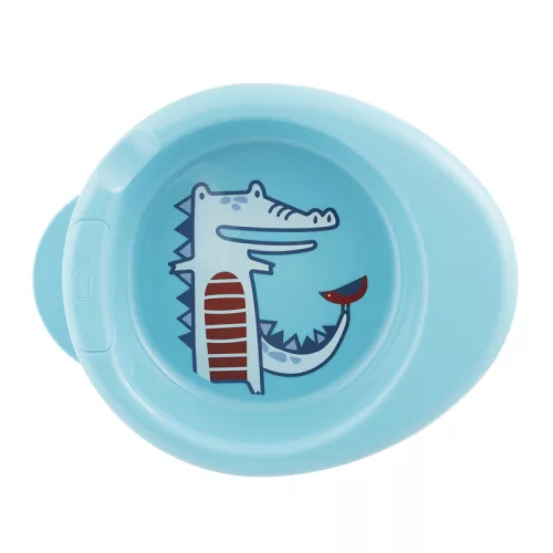 Warmy Plate melegentartó tányér kék - Chicco