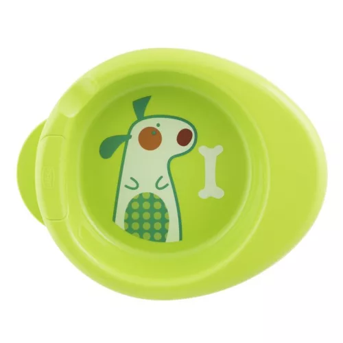 Warmy Plate melegentartó tányér zöld - Chicco