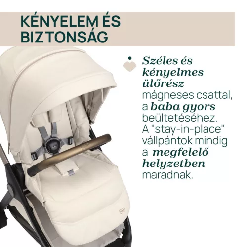 BELLAGIO babakocsi önzáródással Trió rendszerhez 22 kg-ig - Chicco