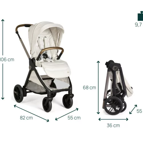 BELLAGIO babakocsi önzáródással Trió rendszerhez 22 kg-ig - Chicco
