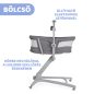   Chicco Baby Hug Air 4in1 bölcső-pihenő-etetőszék-fotel - Dark grey