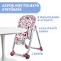 Chicco Polly Progress5 etetőszék többfunkciós- Cherry