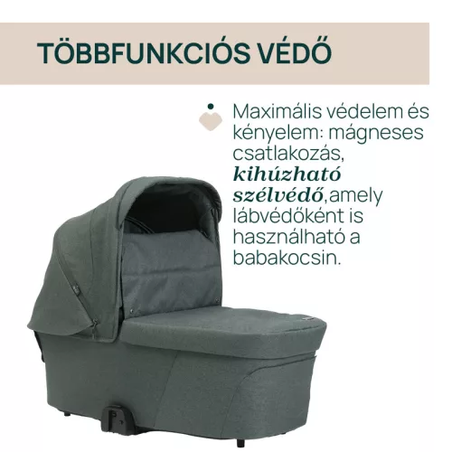 Flexi mózeskosár - csak szettben kapható a Bellagio babakocsihoz Kory Plus hordozóval - Chicco
