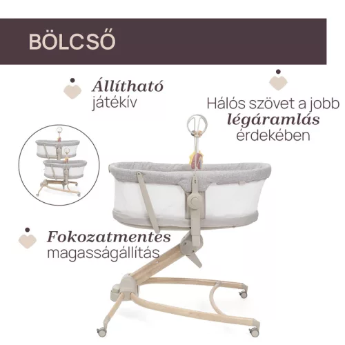 Baby Hug Armonia bölcső - asztali szék 0 - 15 kg, 0- 36 hó - Chicco