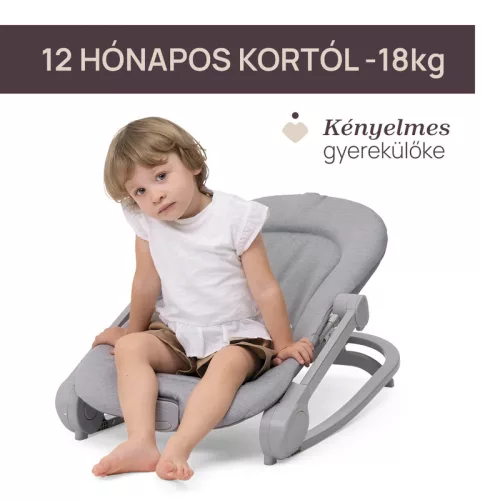 Mia rezgő-zenélő pihenőszék és fotel 0-18 kg zenélő játékkonzollal - Chicco
