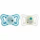 Physio Forma® Light Glow 16-36 hó éjjel világító cumi 2 db szilikon - Chicco