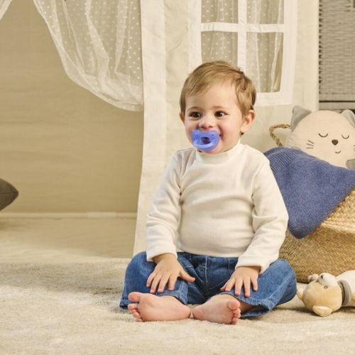 Physio Forma® Soft 16-36 hó csupa-szilikon cumi 1 db csupa puhaság - Chicco