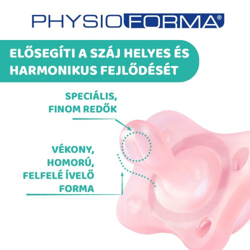 Mini Soft cumi 2-6 hó, 2 db rózsaszín - csupaszilikon - Chicco