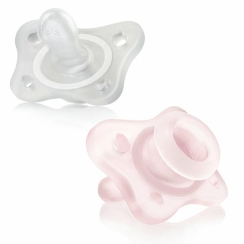Mini Soft cumi 0-2 hó, 2 db rózsaszín - Chicco