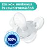 Physio Forma® Comfort 6-16 hó szilikon cumi, 1 db sterilizálható tokban - Chicco