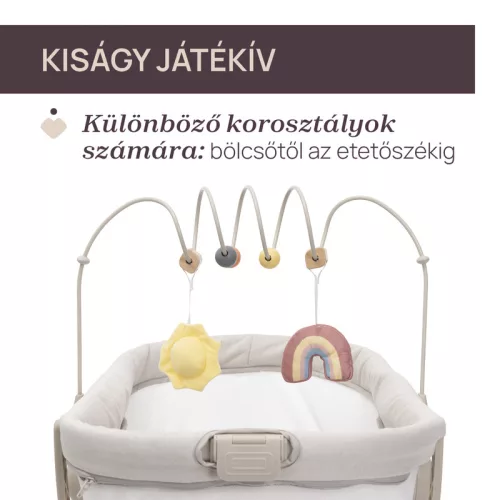 Baby Hug Armonia 4in1 bölcső-asztali szék 0 - 15 kg, 0- 36 hó - Chicco