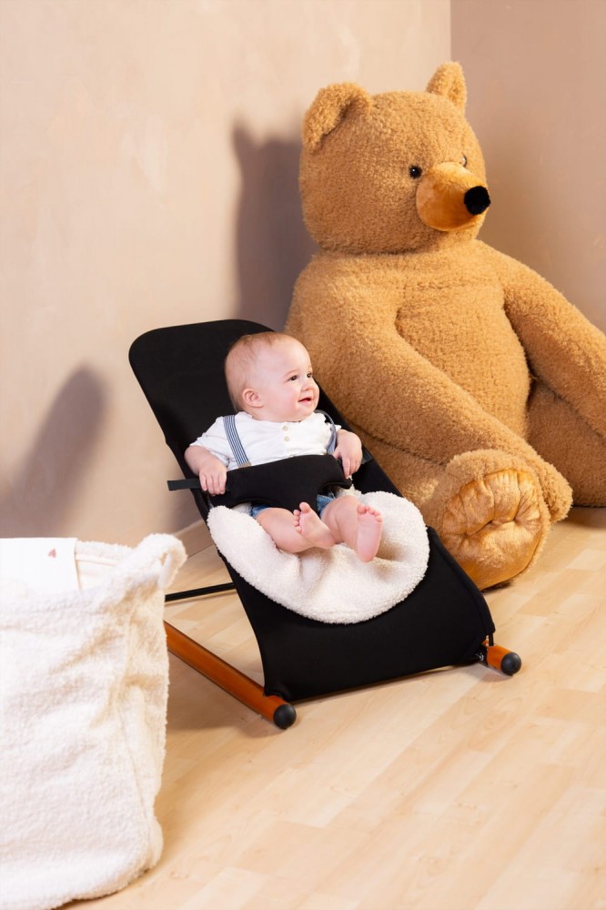 Childhome Evolux Pihenőszék MogyoróbarnaFekete-Kiállított darab (CHEVOBONBL) Childhome Evolux Pihenőszék MogyoróbarnaFekete-Kiállított darab (CHEVOBONBL)