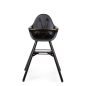   Childhome Evolu 2 Etetőszék - Állítható Magasság (50-75 Cm/*90 Cm) - Fekete