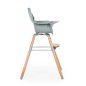   Childhome Evolu 2 Etetőszék - Állítható Magasság (50-75 Cm/*90 Cm) - Fa/Menta