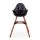 Childhome Evolu 2 Etetőszék - Állítható Magasság (50-75 Cm/*90 Cm) - Dió/Fekete