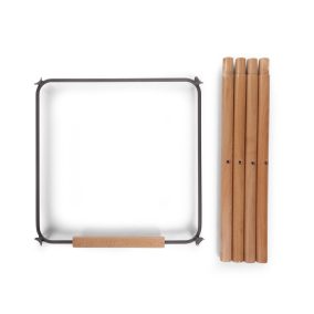   Childhome Evolu 2 Etetőszék Lábhosszabító + Footrest - Fa/Fehér