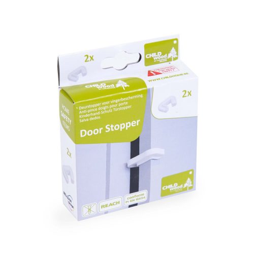Childhome Ajtóütköző - Fehér - 2db
