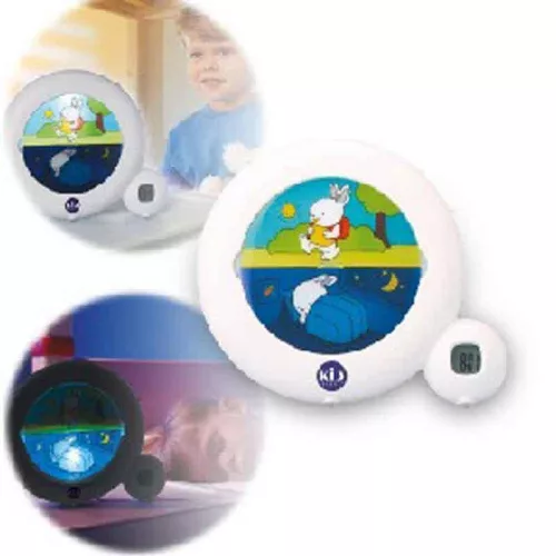 PABOBO Kid'Sleep tréningový budík Classic White