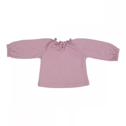 Little Dutch hosszú ujjú felső hímzéssel mályva 62