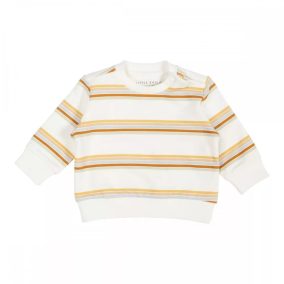 Little Dutch pulóver Vintage csíkos Terry 62