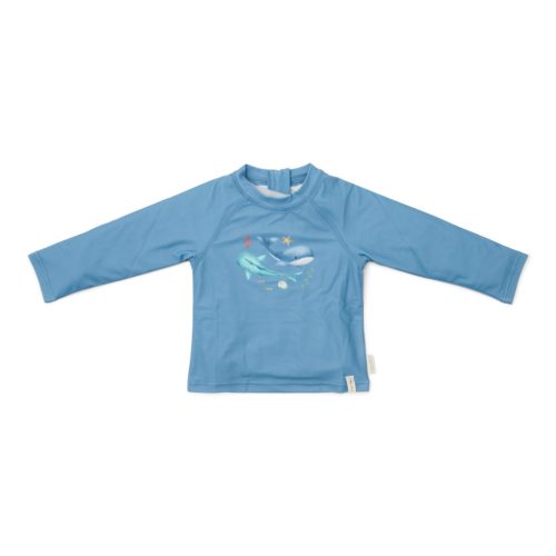 Little Dutch hosszú ujjú úszó póló Ocean Blue - 98/104