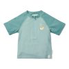 Little Dutch rövid ujjú úszó póló Seashells Surf Blue - 86/92