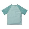 Little Dutch rövid ujjú úszó póló Seashells Surf Blue - 86/92