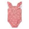 Little Dutch fürdőruha Ocean Treasures Pink - 74/80