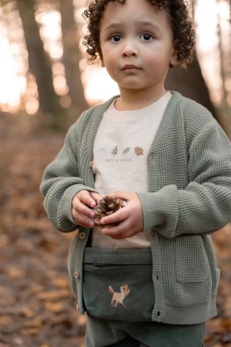 Little Dutch kisfiú övtáska Balsam Green