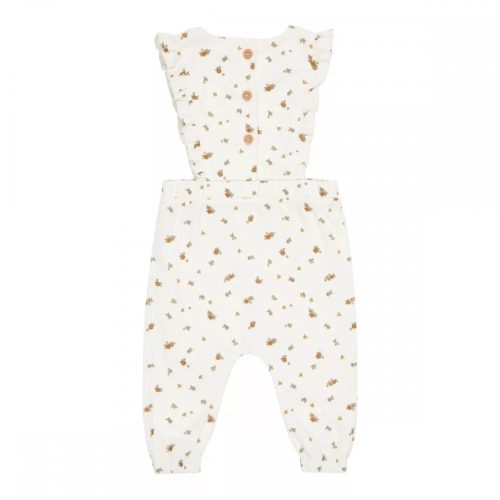 Little Dutch kordbársony pántos nadrág virágmintás 62