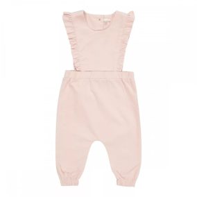 Little Dutch kordbársony pántos nadrág soft pink 62