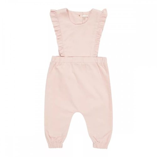 Little Dutch kordbársony pántos nadrág soft pink 80