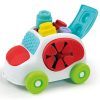 Clementoni Clemmy – 8 db Puha kocka, érzékelést fejlesztő autóstárolóval 6hó+