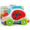 Clementoni Clemmy – 8 db Puha kocka, érzékelést fejlesztő autóstárolóval 6hó+