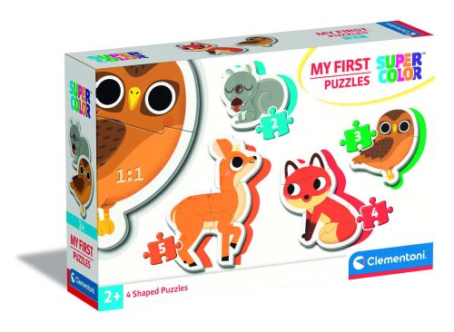 Clementoni Első puzzle - Erdei állatok 24 hó+