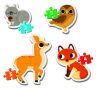Clementoni Első puzzle - Erdei állatok 24 hó+