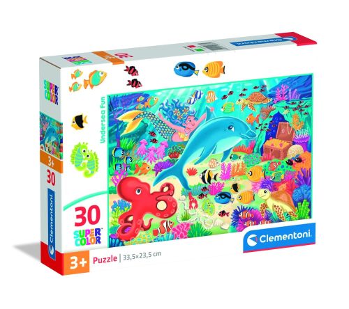 Clementoni Puzzle 30 darabos - Tenger mélyén