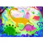 Clementoni Puzzle 2x20 darabos - Vidám dínók