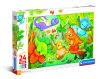 Clementoni Puzzle 24 darabos maxi - Vidám dínók