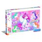 Clementoni Puzzle 24 darabos maxi - Mágikus unikornisok