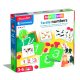 Clementoni Montessori Taktilis számok