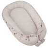 EKO Kétoldalas pamut babafészek Méhek Csillagok Bézs 90x60 cm