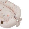 EKO Bölcső kétoldalas pamut My farm Stars Powder pink 90x60 cm a babának