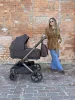 ADAMEX Kočík kombinovaný Como Chocolate Brown