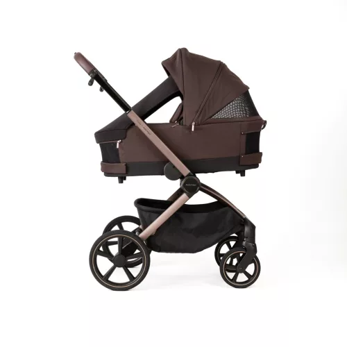 ADAMEX Kočík kombinovaný Como Chocolate Brown